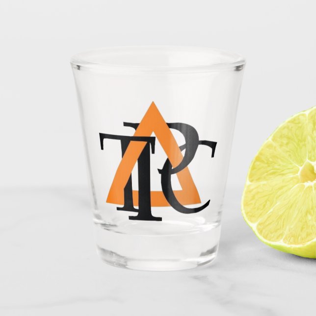 Verre de tir avec logo Triangle (Devant)