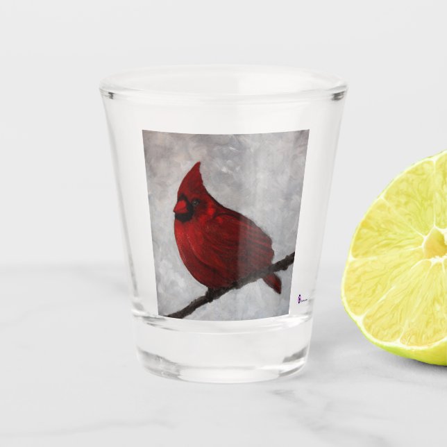 Verre de tir cardinal (Devant)