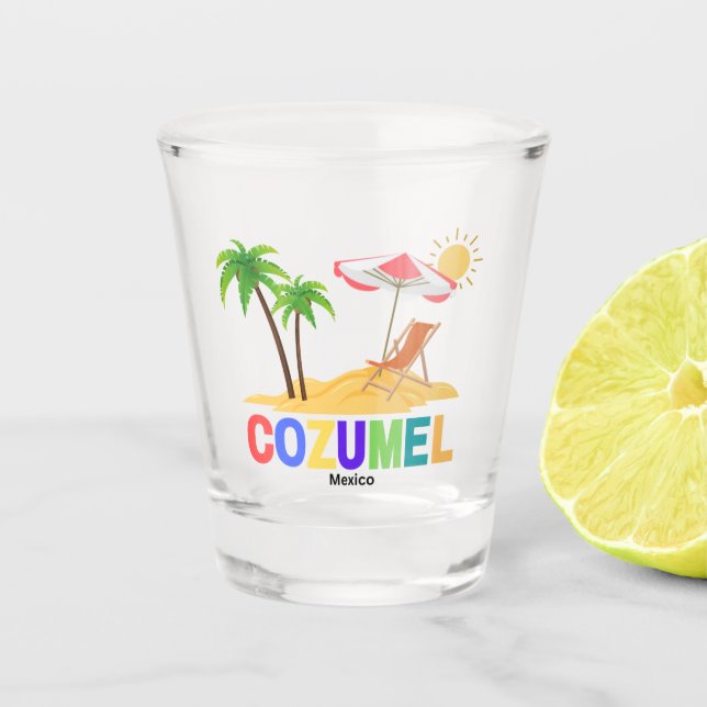 Verre de tir de cozumel (Devant)