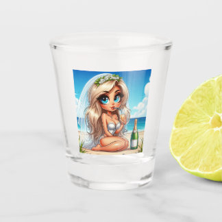 Verre de tir de la mariée Sassy
