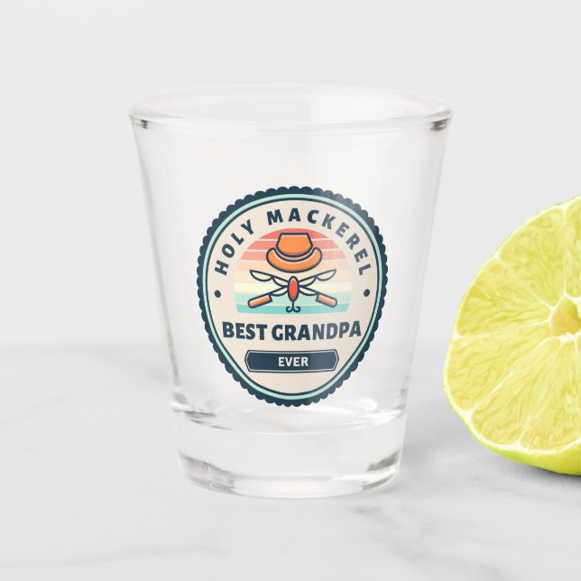 Verre de tir - Saint-Maquereau! Meilleur Grand-Pèr (Devant)