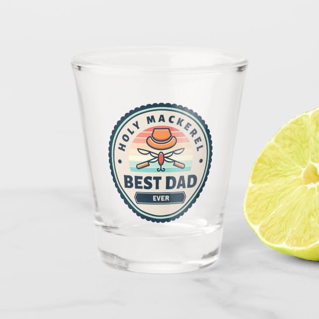 Verre de tir - Saint-Maquereau! Meilleur papa jama (Devant)