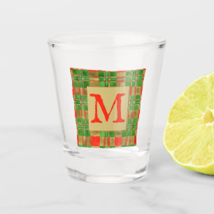 Verre de tir TARTAN GREGOR MAC + initial