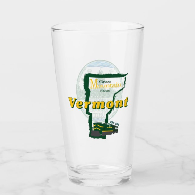 Verre de Tumbler du Vermont (Devant)