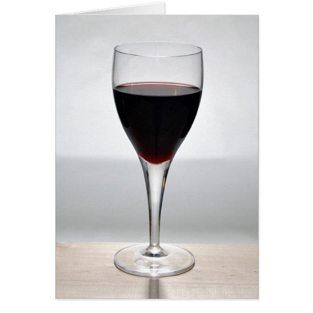 Verre de vin rouge (Devant)
