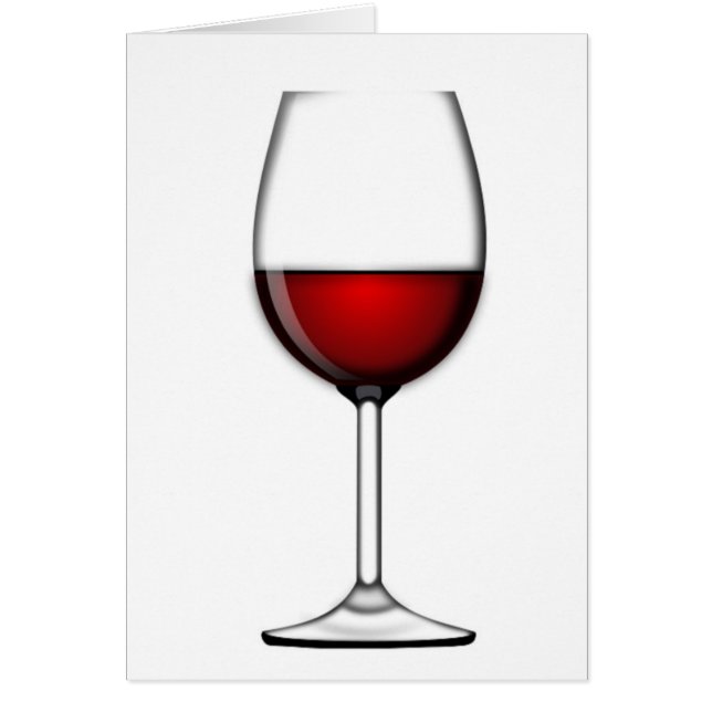 VERRE DE VIN ROUGE (Devant)