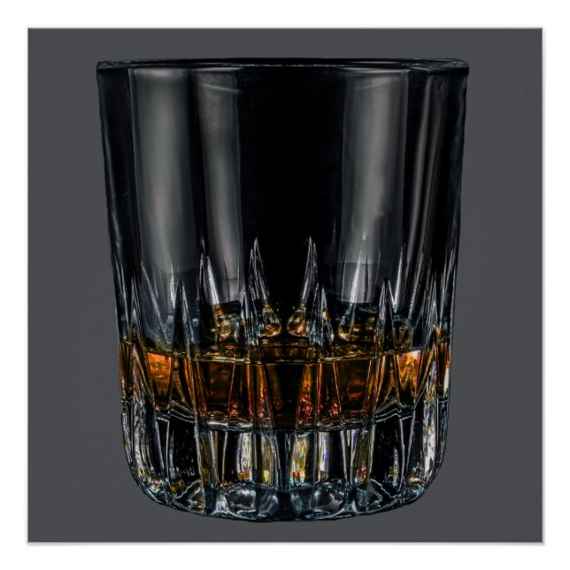 Verre de Whiskey — Poster (Devant)