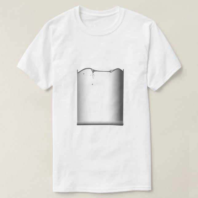 verre d'eau T-shirt (Design devant)