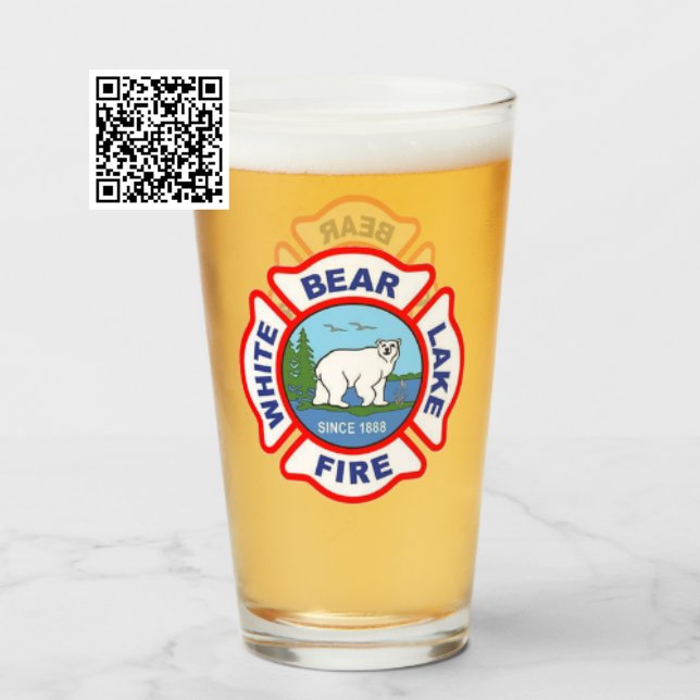 Verre Département d'incendie de White Bear Lake MI. (Créateur téléchargé)