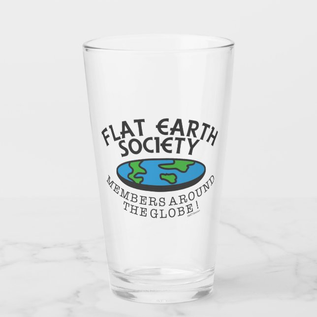Verre Des Membres De La Société Planète Autour Du Monde (Devant)