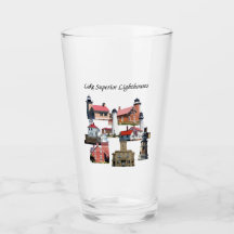 Verre des phares du lac Supérieur