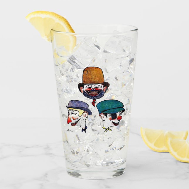 Verre des Pieds Nickelés (Devant glace)