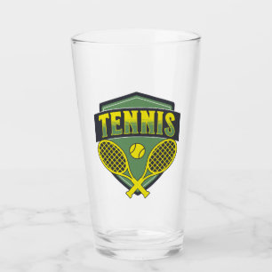 Verre Design de tennis pour les amateurs de tennis
