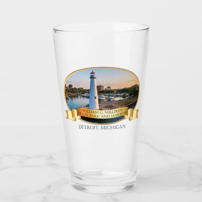 Verre Detroit Tumbler - Milliken State Park (Devant)
