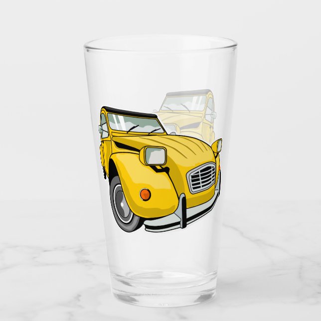 Verre Deux Chevaux (Devant)