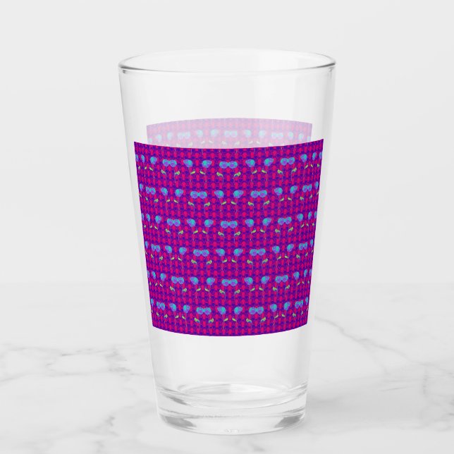Verre Deux fleurs coupelles (Devant)
