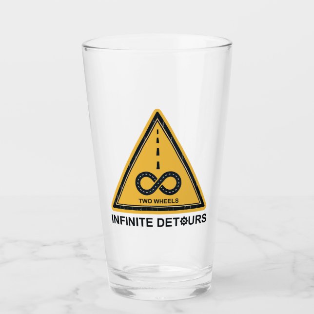 Verre Deux roues, détours infinis à vélo (Devant)