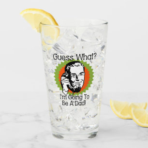 Verre Devenir papa Orange Green