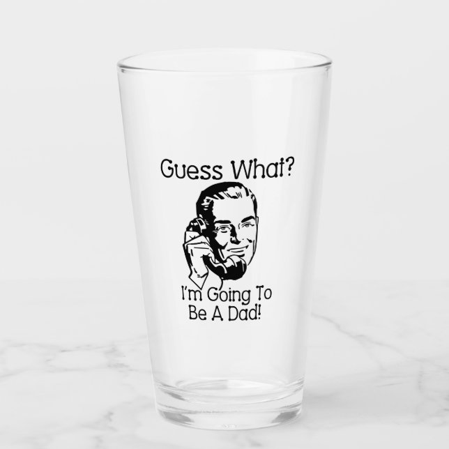 Verre Devenir un papa noir (Devant)