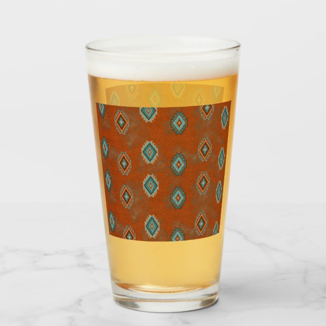 Verre Diamond des Canyons du Sud-Ouest (Devant (rempli))