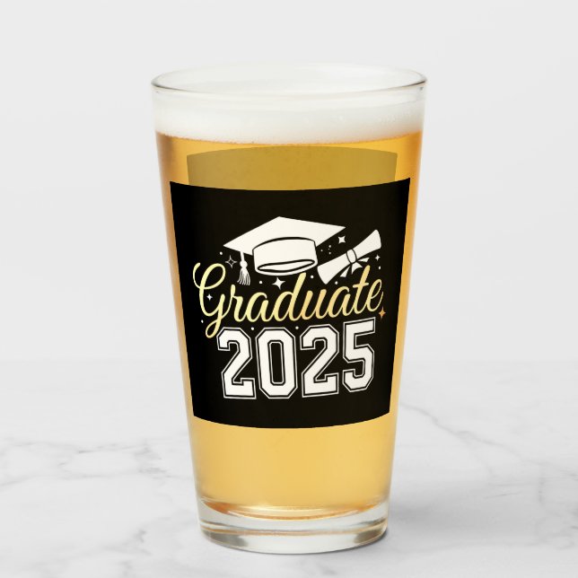 Verre Diplômé de la promotion 2025 (Devant (rempli))