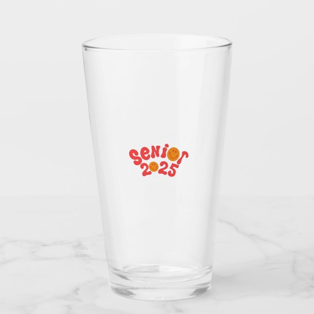 Verre Diplôme d'été de vacances 2025 (Devant)