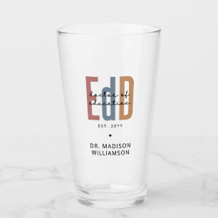 Verre Diplôme D'Études De L'EdD Personnalisé