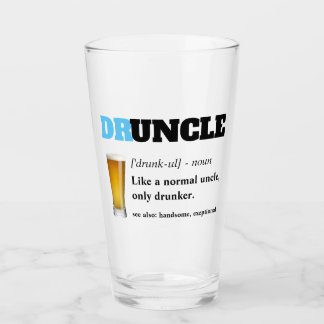 Verre Dire drôle - Oncle fou de Drunny
