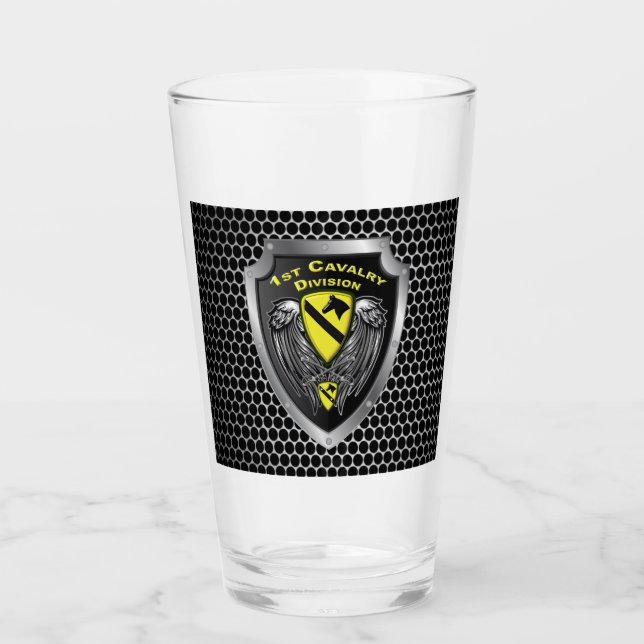 Verre Division de la cavalerie Hardcore 1er (Devant)