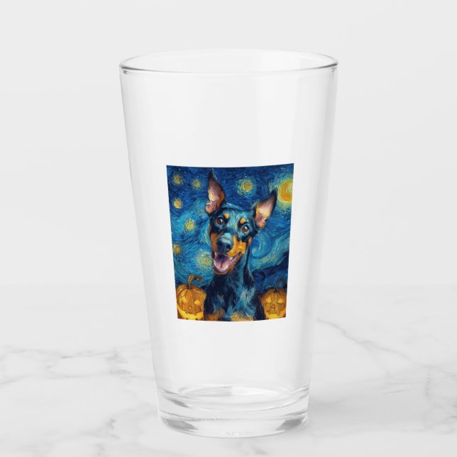 Verre doberman (Devant)