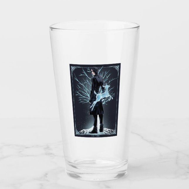Verre Doe Patronus d'Anime Severus Snape (Devant)