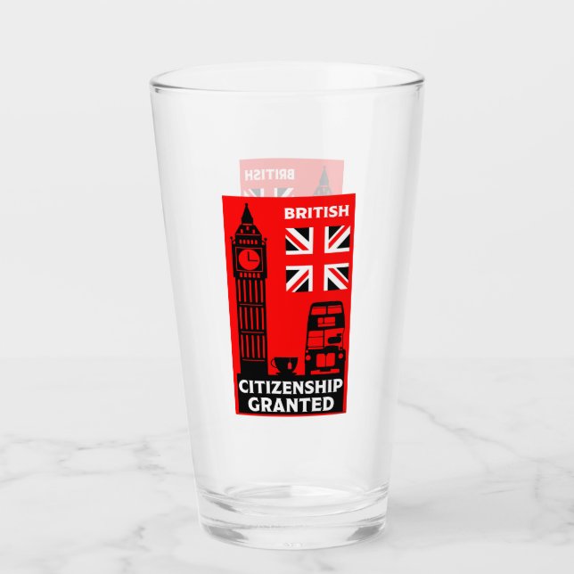 Verre Dons de citoyenneté britannique (Devant)