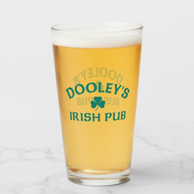 Verre Dooley's Irish Pub (Devant (rempli))