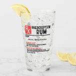 Verre d'ordonnance de rhum RX Funny personnalisé<br><div class="desc">Verre d'ordonnance RX Rum Funny personnalisé. Grand cadeau pour mari,  petit ami,  ou tout amant de rhum qui a besoin d'un verre humoristique à boire.</div>