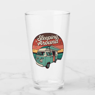 Verre Dormir à droite et à gauche en camping-car