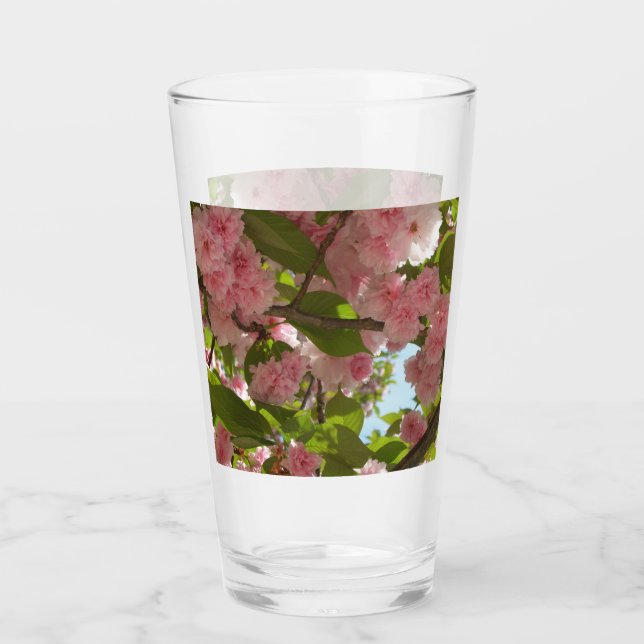 Verre Double floraison cerisier III printemps fleuri (Devant)