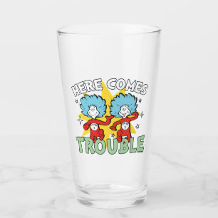 Verre Dr. Seuss Chose Un Chose Deux Les Ennuis Arriven