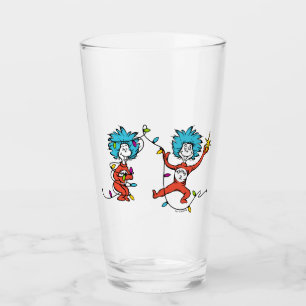 Verre Dr. Seuss   Chose Un et Chose Deux dansant