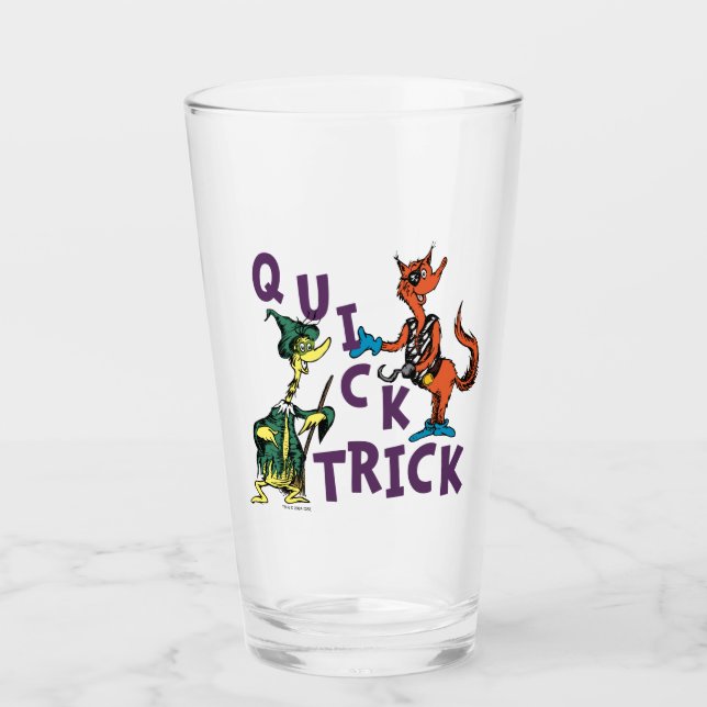 Verre Dr Seuss | Graphique d'Halloween en raccourci (Devant)