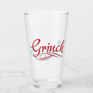 Verre Dr. Seuss Grinch - Script Rouge et Bleu