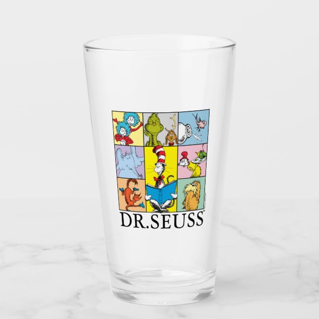 Verre Dr. Seuss | Histoires Graphiques (Devant)