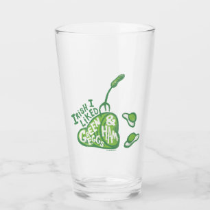 Verre Dr Seuss Irlandais J'aimais les oeufs verts et l