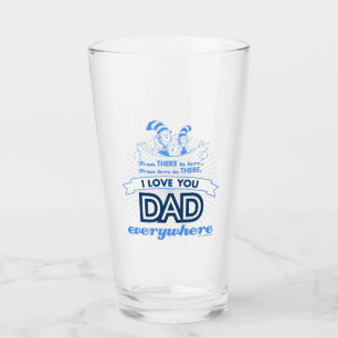 Verre Dr Seuss   Je t'aime Papa partout