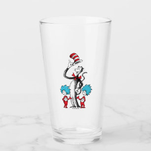 Verre Dr. Seuss Le Chat dans le Chapeau, Chose Un et C