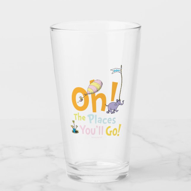 Verre Dr. Seuss | Oh ! La Parade des Endroits (Devant)