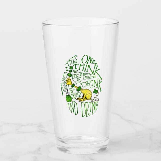 Verre Dr. Seuss | Yink - Saint-Patrick (Devant)