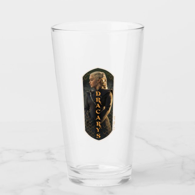 Verre "Dracarys" Daenerys Targaryen Graphic (Devant)