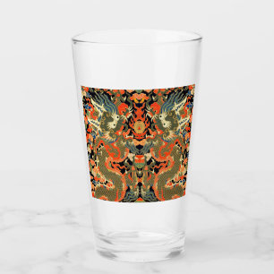 Verre Dragon asiatique chinois Art coloré