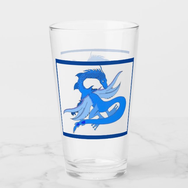 Verre Dragon d'eau (Devant)
