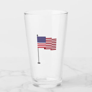 Verre Drapeau américain